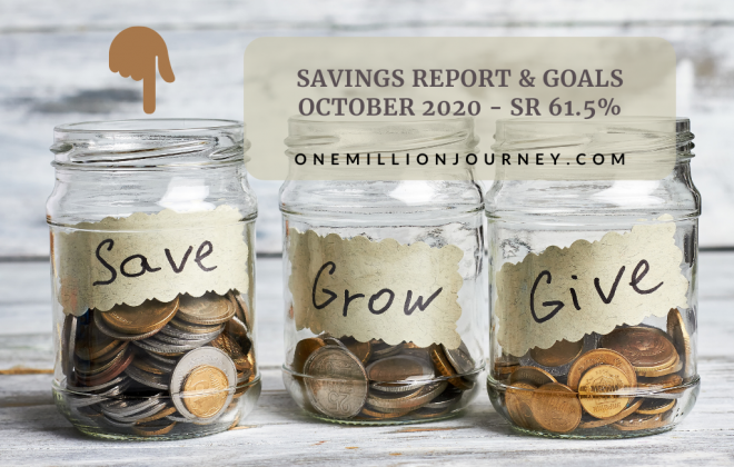 Savings report october 2020 one million journey